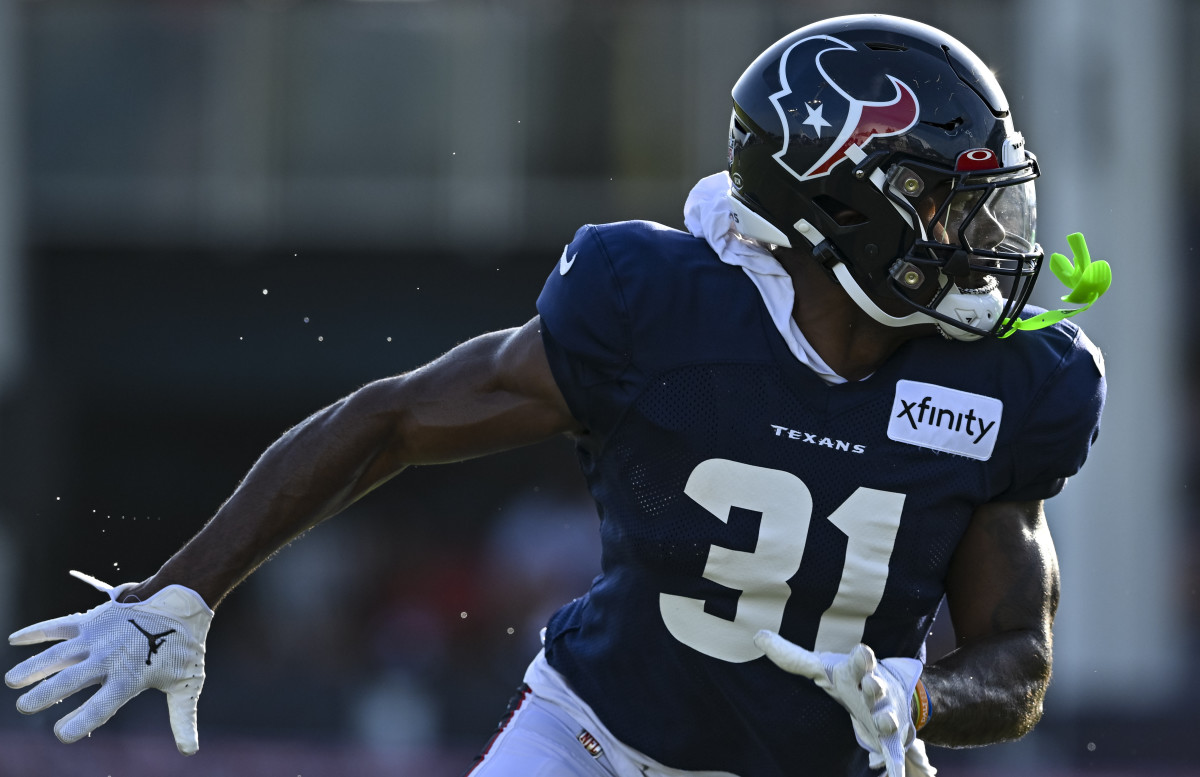 Houston Texans rookie running back Dameon Pierce